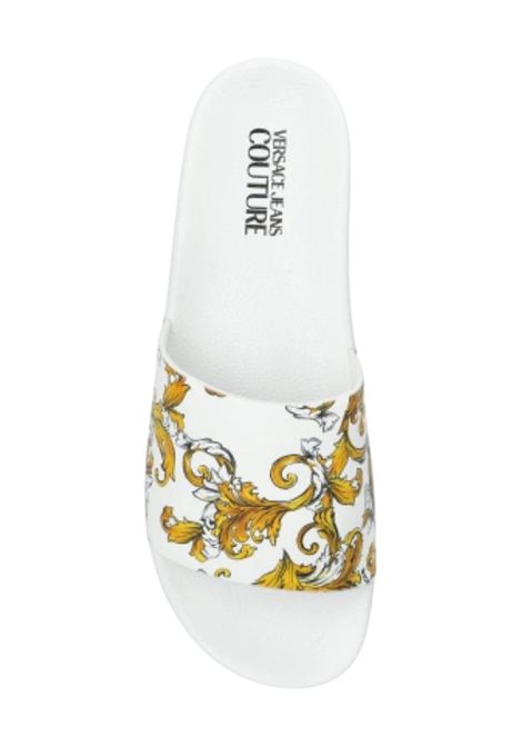Versace Jeans Couture ciabatte slide VERSACE JEANS COUTURE | Ciabatte | 78YA3SQ4 ZS365G03